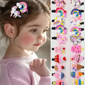 Accessoires de Coiffure Enfant | 20 Pinces Colorées MagicStyle