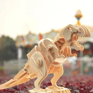 Puzzle 3D bois | T.Rex robotisé